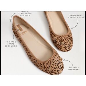 Sam Edelman Felicia Ballet Flats‎ Cheetah Print / Women's Size 8 1/2 Wide